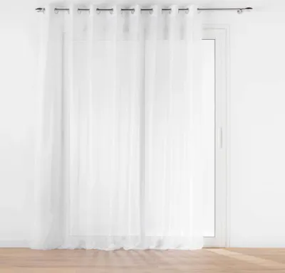 Produktbild von Gardine LISSEA, Voile ohne Muster, weiß
