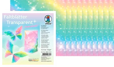 Produktbild von URSUS Transparentpapier Faltblätter Feenstaub