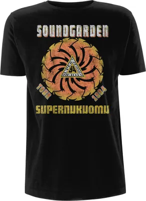 Produktbild von Soundgarden - "Superunknown Tour ´1994" T-Shirt für Herren/Damen Uni RO3509 (M) (Schwarz)