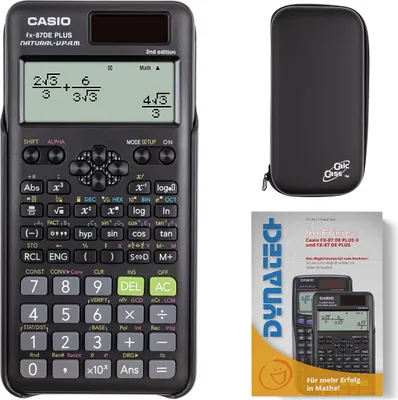 Produktbild von Casio FX-87DE Plus II inkl. Schutztasche und Fachbuch