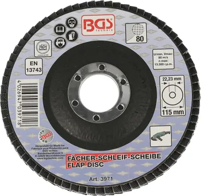 Immagine prodotto di Disco di macinazione del ventilatore Ø 115 mm, K80