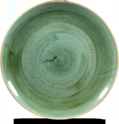 Obrázek produktu pro CHURCHILL Stonecast Samphire Green Teller flach, coup, ø: 260 mm