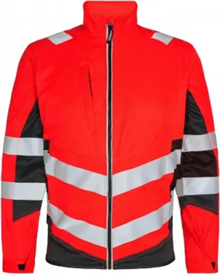 Produktbild von F. Engel Safety Light Arbeitsjacke, Rot/Schwarz, Gr. 5XL