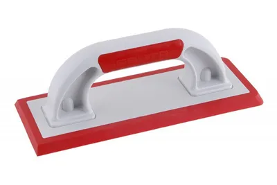 Produktbild von Spachtel aus Kunststoff, abgeschrägt, 240 x 95 mm, zum Verarbeiten von Fugenmörtel