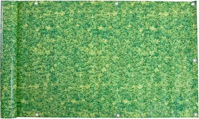 Produktbild von Balkon Sichtschutz Balkonverkleidung 75 x 600 cm blickdicht Buchsoptik PVC