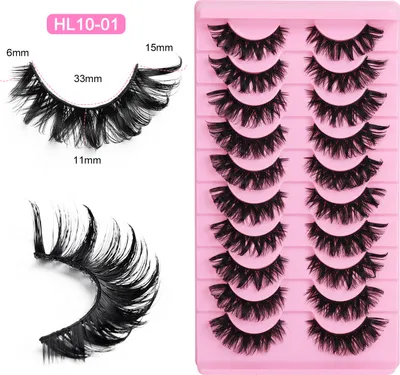 Obrázok produktu pre INF Prirodzené umelé mihalnice HL10-01 (10 párov)