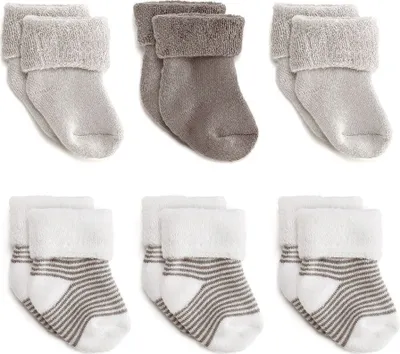 Produktbild von LaLoona Erstlingssocken 6er Pack Baby Söckchen mit