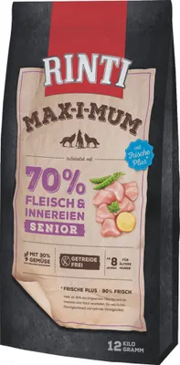 Obrázok produktu pre RINTI 91187, Senior, Akékoľvek plemeno, Kuracie mäso, 12 kg