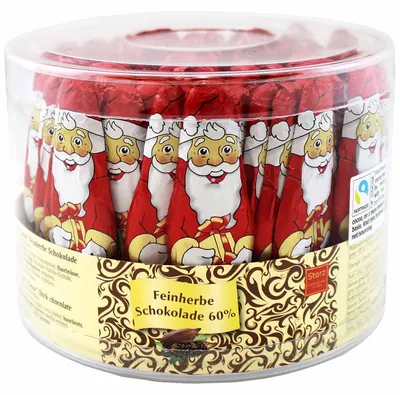 Produktbild von Storz Relief-Weihnachtsmann feinherb 80x12,5g