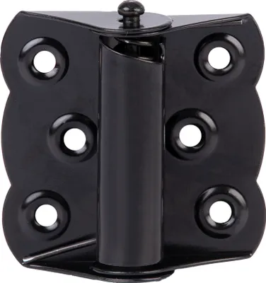 Immagine prodotto di Alberts 839994 Cerniera, autochiudente, plastificata nera, 70 x 65 x 22 mm, set da 6