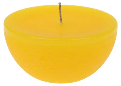 Produktbild von Schwimmkerze "Toscana" Gelb 60/120 mm