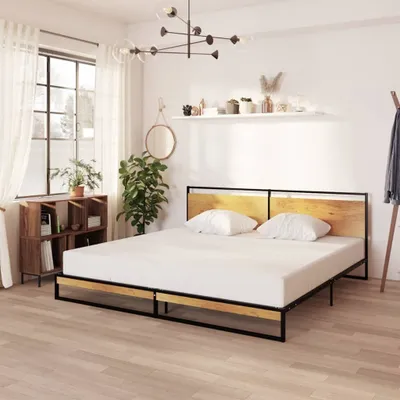Immagine prodotto di Maison Exclusive - Letto in metallo 200x200 cm