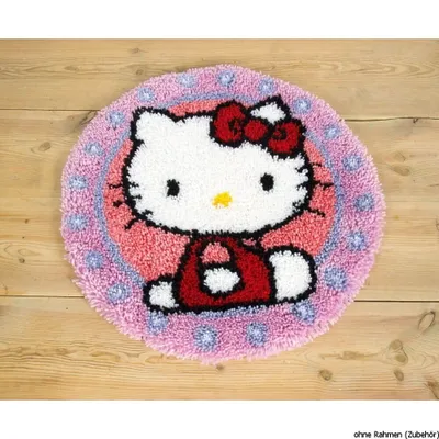 Produktbild von Auslaufmodell Vervaco Formteppich "Hello Kitty"