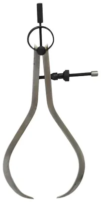 Produktbild von Dönges Präzisions-Federaussentaster DIN 6487, Länge 150 mm (Spitzzirkel Zirkel)