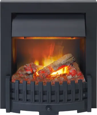 Produktbild von Dimplex Inset Danville Black, Freistehende Feuerstelle, Geschlossen, Elektro, Schwarz, Drinnen, Opti-myst