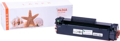 Produktbild von black Toner/Druckkassette 3.1-CB436A kompatibel mit HP CB436A [ 36A ]  Seiten: 2.000