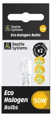 Productafbeelding van As Reptile Eco Lamp Bulb Spot White 2 Stuks 50 Watt