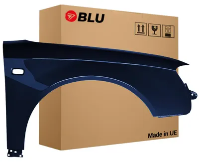 Obrázek produktu pro BLU Blatník náhrada pro Audi A4 B7 LZ5A Pravý Modrý TiefseeBlau | 2004-2008 | Přední | Lakovaný | Připravený k montáži, Obrázek vytvořený pomocí AI