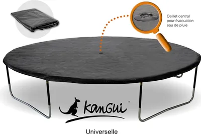 Image de KANGUI Bâche de protection adaptable à tous trampolines de diamètre 250 cm
