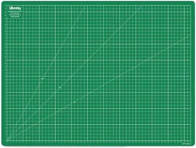 Productafbeelding van Wonday snijmat DIN A2 (B)600 x (T)450 x (H)3 mm, groen
