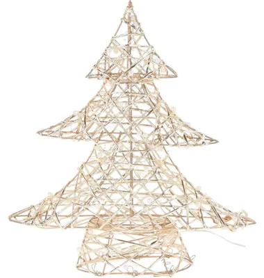 Image de Décoration de sapin de Noël LED, 40 cm