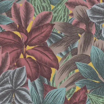 Produktbild von A.S. Creation | Travel Styles | 392222 | Vliestapete | Botanisch | 10.05 m x 0.53 m | Bunt
