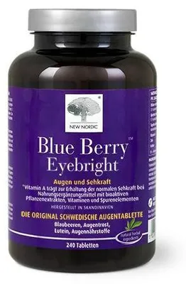 Zdjęcie produktu dla Tabletki Blue Berry Eyebright 240 St