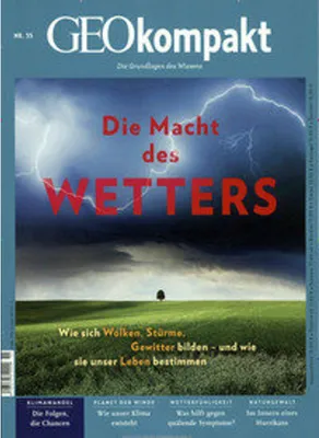 Produktbild von GEOkompakt / GEOkompakt 55/2018. Die Macht des Wetters