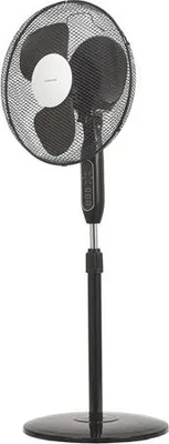 Obrázek produktu pro Inventum VST412BA, Domácí vrtulový ventilátor, Černá, Podlaha, 40 cm, 80°, Knoflíky