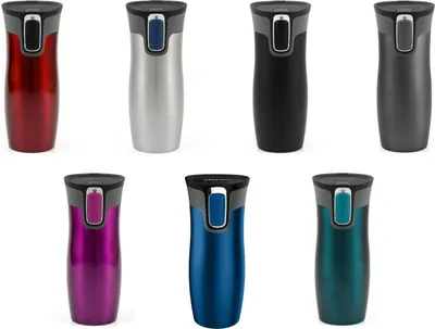 Produktbild von ContiGo! Thermobecher West Loop Autoseal Edelstahl Isolierbecher Reisebecher Food (33,18)