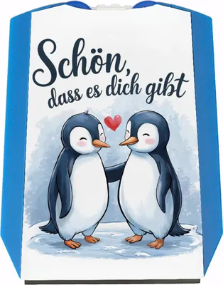 Produktbild von Pinguine mit Herz Parkscheibe - Schön, dass es dich gibt