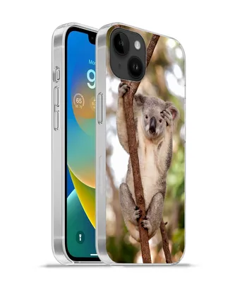 Produktbild von MuchoWow® Handyhülle Schutzhülle Hülle für Apple iPhone 14 Plus - Soft case Koala - Äste - Tier - Kinder - Jungen - Mädchen Silikon Softcase Handy Hülle - Abbildung