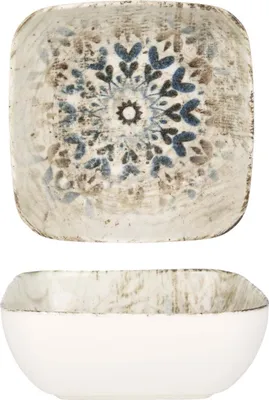 Image de Rinart plat de service - Aztec - Porcelaine - 14 cm