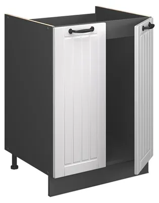 Obrázek produktu pro Skříňka pod dřez Vicco Fame-Line Bílý venkovský dům/Antracit 60 cm, Model 65284