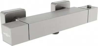 Produktbild von Mexen Cube Thermostat-Duschmischer, Graphit - 77200-66