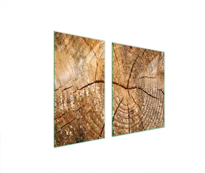 Produktbild von Glasschutzplatte Für Herd 90X52 Holz