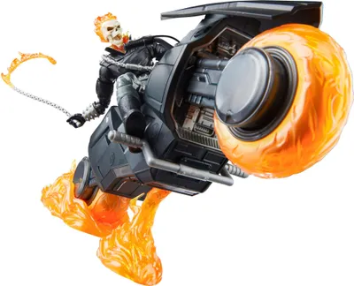 Image de Figurka Akcji Hasbro Marvel Legends Ghost Rider z Motocyklem 15 cm