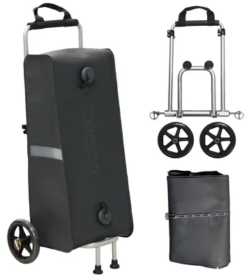 Image de Réservoir pliable de 40 litres pour eaux usées, avec chariot