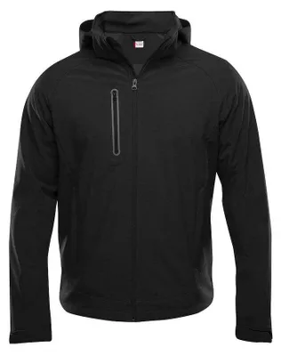 Produktbild von Clique - "Milford" Softshelljacke für Herren ET898 (L) (Schwarz)