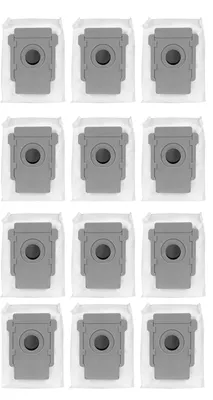 A grid of 12 identical vacuum cleaner bags, arranged in three rows of four.