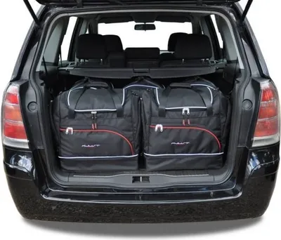 Produktbild von Opel Zafira 2005-2014 Kofferraumtaschen Set 5 Stk