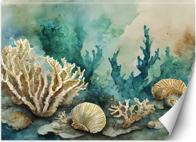 Produktbild von Vlies fototapete Unterwasserwelt 250x175 cm Feeby Blau inkl. Kleber einfache Montage