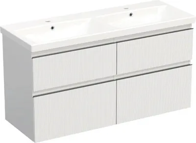 Obrázek produktu pro Koupelnová skříňka s umyvadlem Jungborn TRENTA 120 cm bílá