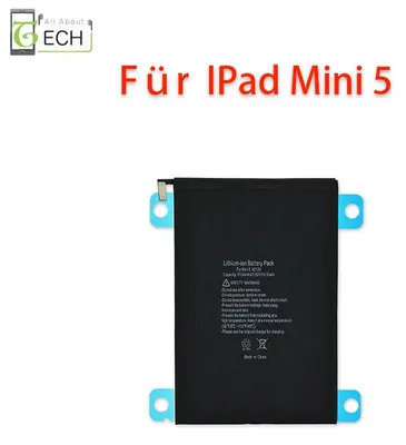 Produktbild von Ersatz Akku für iPad Mini 5 2019 A2114 A2133 5124mAh Accu Batterie Battery