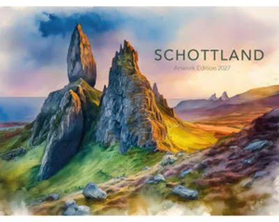 Produktbild von Schottland Artwork Edition Kalender 2027