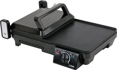 Immagine prodotto di Grill elettrico 2000W, 2in1, grill da tavolo e tostapane 40,5x25 cm
