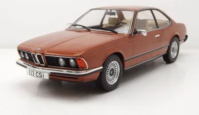 Produktbild von BMW 633 CSI 6er E24 1976 braun metallic Modellauto 1:18 MCG