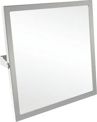 Produktbild von BELP Kippspiegel Edelstahl gebürstet 600x600x120 mm für Bad & WC >> zum Bohren