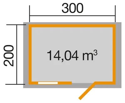 Productafbeelding van Weka blokhut, type Nagold 1, dikte 28 mm, V20 kwaliteit, klasse 2, met extra isolatie (ET) en extra afwerking (EF)