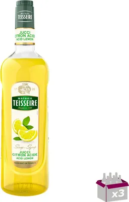 Produktbild von Los 3 - Teisseire - Sirup Jucci -Säure -Zitrone - 1L